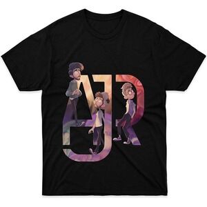 AJR The Click Album Galaxy Graphic T-Shirt Music Fan Concert Tee